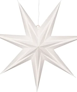 HOLLY Pappersstjärna 60cm Vit