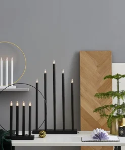 HOLY Ljusstake 64cm Svart