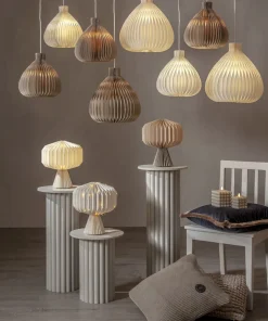 HONEYCOMB Hängande dekoration 40cm Beige