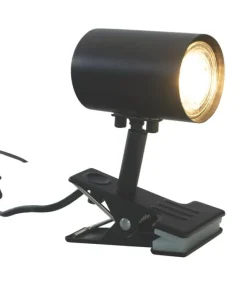 Hugin Klämlampa 15,5cm Svart