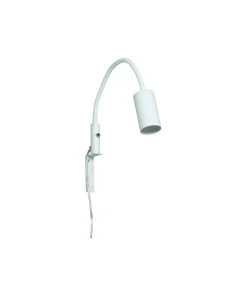 HUGIN Sänglampa 30cm Vit
