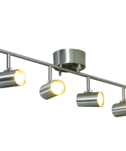 HUGIN Takspot Rak 4a Borstad Stål 75cm