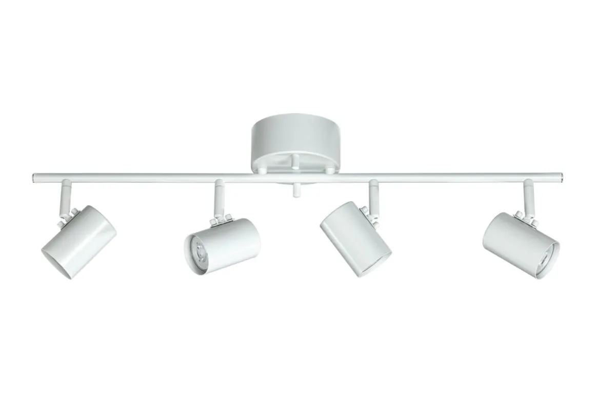 HUGIN Takspot Rak 4a Vit 75cm