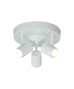 HUGIN Takspot Rund 3a Vit 25cm
