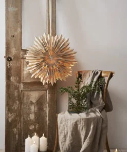 ICE Pappersstjärna 50cm Beige