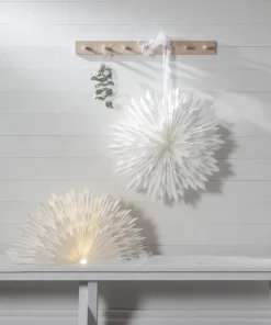 ICE Pappersstjärna 70cm Vit