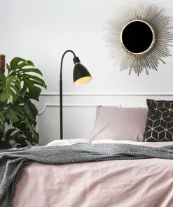 IDRE Golvlampa 158cm Svart/Matt Mässing