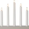 INEZ Ljusstake 24cm Vit/Beige