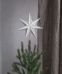 ISA Toppstjärna 21cm Vit