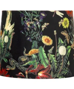 ISAK Lampskärm "Wild Garden" Sammet 30cm Multi