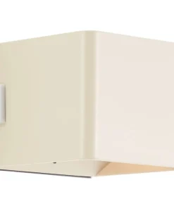ISEO Vägglampa USB-Laddbar 10cm Beige IP44