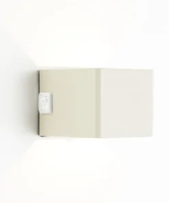 ISEO Vägglampa USB-Laddbar 10cm Beige IP44