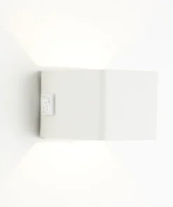 ISEO Vägglampa USB-Laddbar 10cm Mattvit IP44