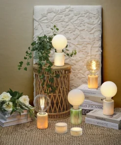 JADE Lampfot E27 10,5cm Grön