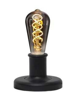 JOJO Lampfot E27 10cm Svart