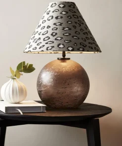 JONNA Lampfot E27 32cm Vintage Brun