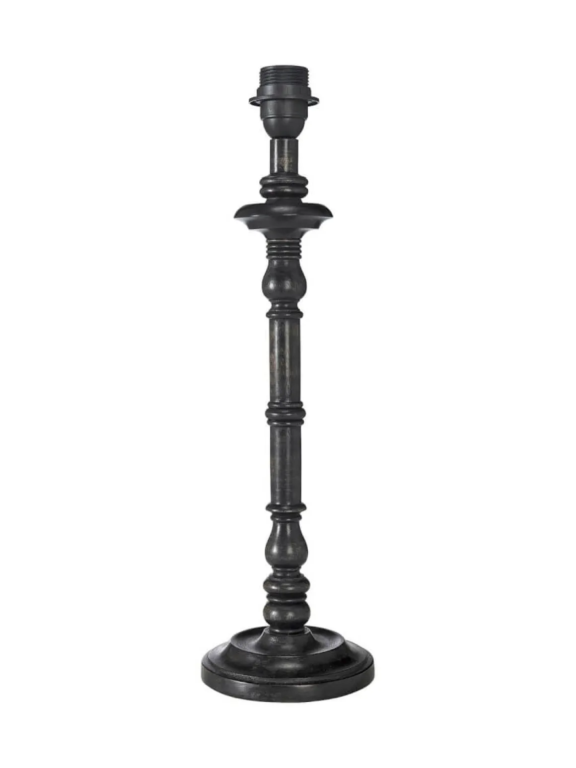 JOY Lampfot E27 41cm Svartbrun