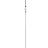 JUNO Golvlampa 128cm Vit/Krom
