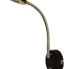 JUNO Vägglampa 28cm Svart/Krom