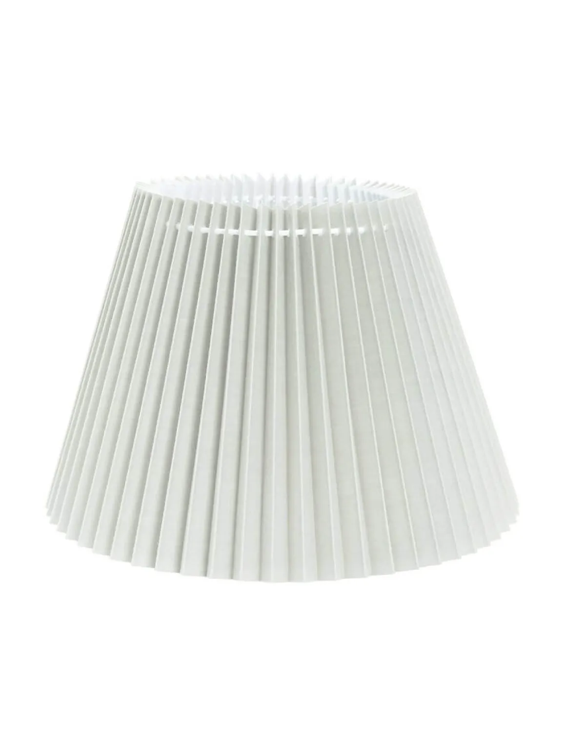KARIN Lampskärm Veckad 28/17cm Veckad Antikvit