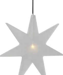 KARLA Stjärna 33cm LED Frostad