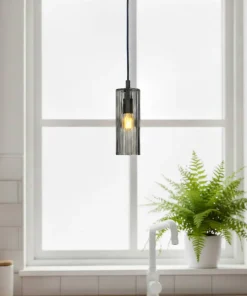 Kiera Fönsterlampa 7cm Svart/Grå