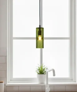Kiera Fönsterlampa 7cm Svart/Grön