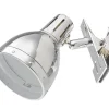 KLÄMMA Vägglampa 10cm Krom