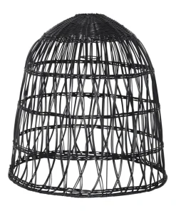 KNUTE Lampskärm 50cm Svart IP44