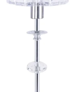 KRISTALL Bordslampa K5 50cm Krom