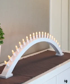 Kulle Ljusstake Vit