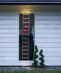 LADDE Siluett Klättrande Tomte 200cm IP44