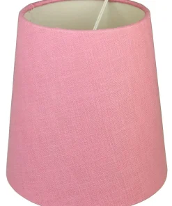 LAMPSKÄRM Linne 17cm Rosa