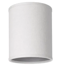 LAMPSKÄRM Linne Klotfäste Vit 15cm