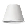 LAMPSKÄRM Linne Klotfäste Vit 14cm