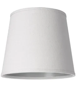 LAMPSKÄRM Linne Ringfäste Vit 20cm
