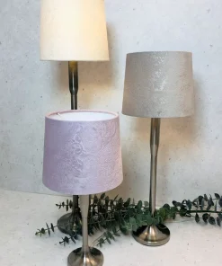 LAMPSKÄRM Sammet 20/17cm Rosa