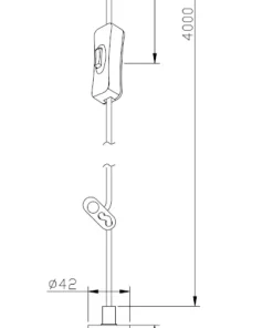 LAPPONIA Fönsterlampa 15cm Trä/Vit
