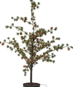 LARIX Dekorationsträd Batteri 117cm Grön IP44