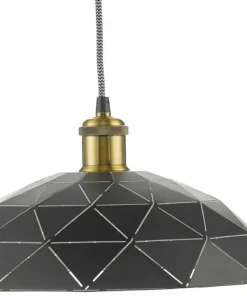 LASERSKUREN Takpendel 32cm Svart/Guld