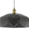 LASERSKUREN Takpendel 50cm Svart/Vit