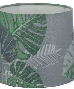 LEAF Lampskärm Tyg 20cm Grå