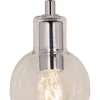 LEAH Fönsterlampa 13cm Krom/Klar