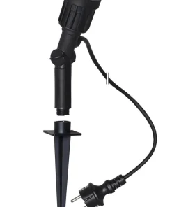 LED-SPOT Markspot 19cm Svart IP65