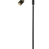 LIBRA Golvlampa 155cm Svart/Borstad mässing