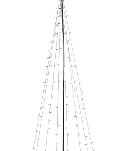 LIGHT TREE Utomhusdekoration 75cm 170LED IP44 Svart