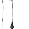 LIGHTY Lampupphäng Utomhus 750cm Svart/Multi