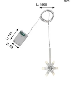 LIGHTY Ljusslinga 8,5cm Klar