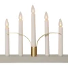 LILJA Ljusstake 5L 30cm Grå