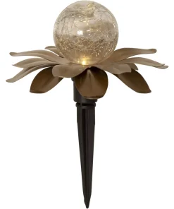 LILLY Solcellsdekoration 1,3m Guld